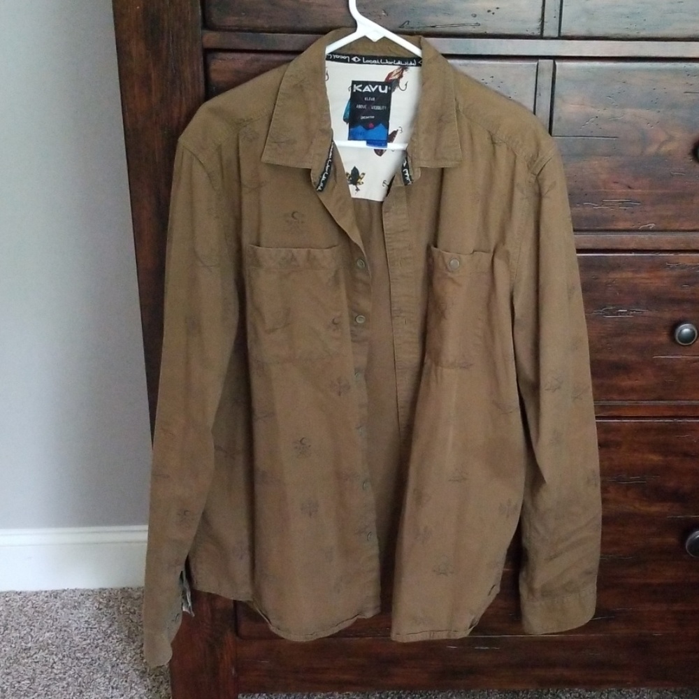 Kavu Button down Size XL
